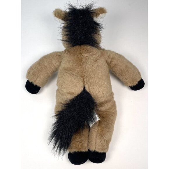 VTG 1997 BUILD-A-BEAR WORKSHOP BABW 17" Brown Plush HORSE Toy w/ Sound Box EUC - Picture 3 of 6